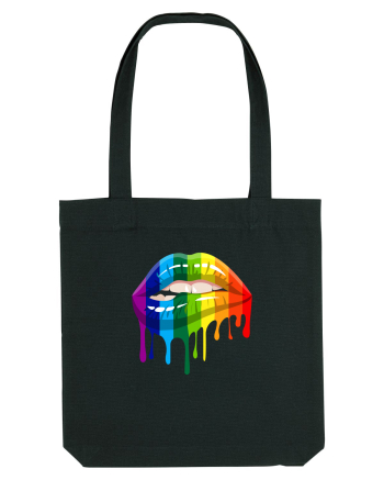 LGBT Lips Black