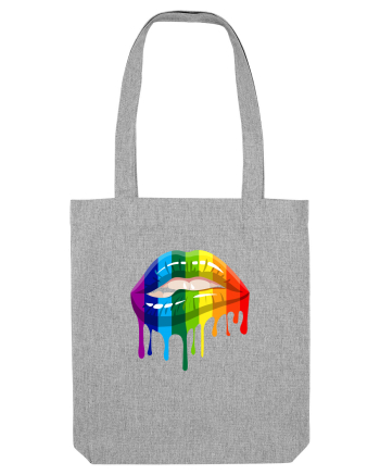 LGBT Lips Heather Grey