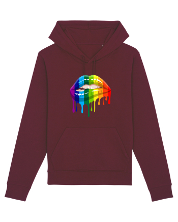 LGBT Lips Burgundy