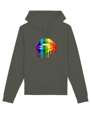 LGBT Lips Khaki