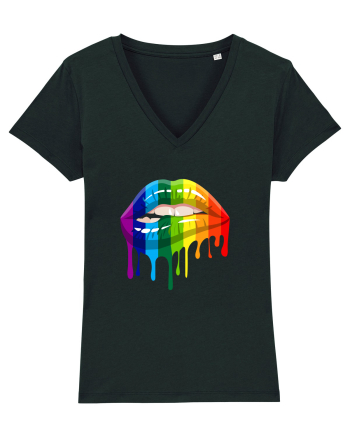 LGBT Lips Black