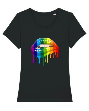 LGBT Lips Black