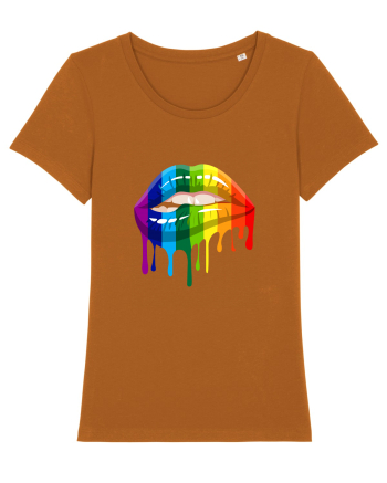 LGBT Lips Roasted Orange