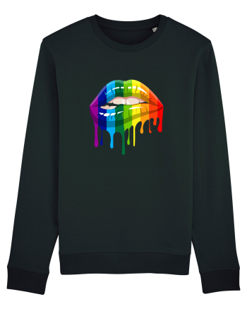 LGBT Lips Black