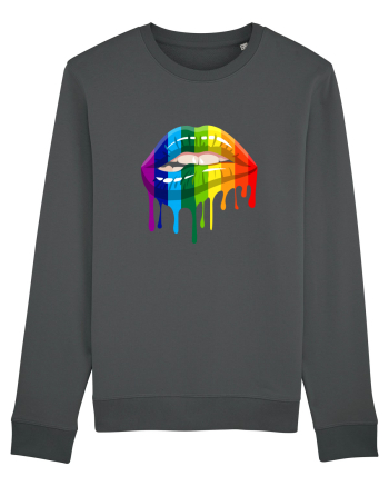 LGBT Lips Anthracite