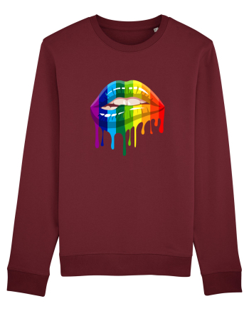 LGBT Lips Burgundy