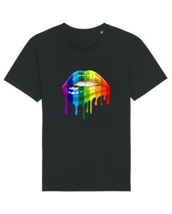 LGBT Lips Black