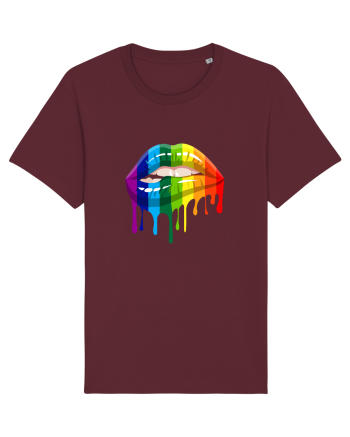 LGBT Lips Burgundy