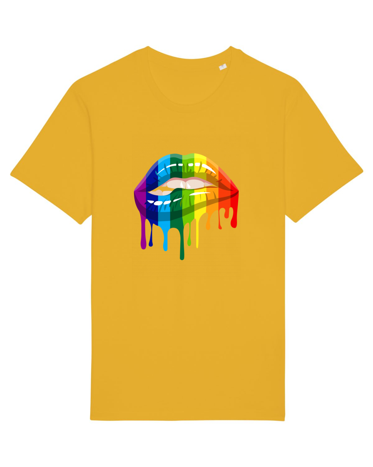 Tricou mânecă scurtă Unisex Rocker Spectra Yellow