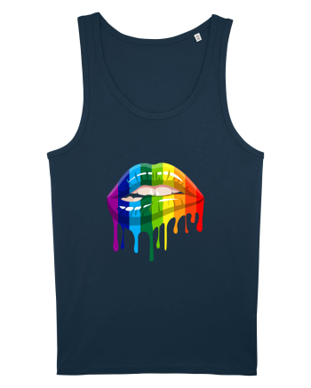 LGBT Lips Navy