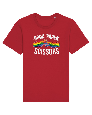 Rock Paper Scissors Red