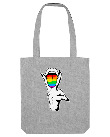 LGBT Mouth Heather Grey