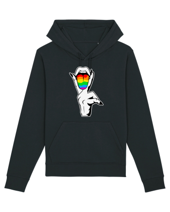 LGBT Mouth Black