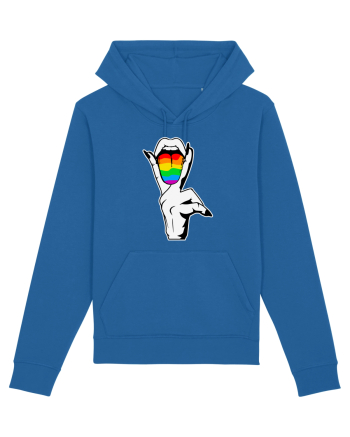 LGBT Mouth Royal Blue
