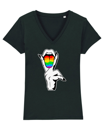 LGBT Mouth Black
