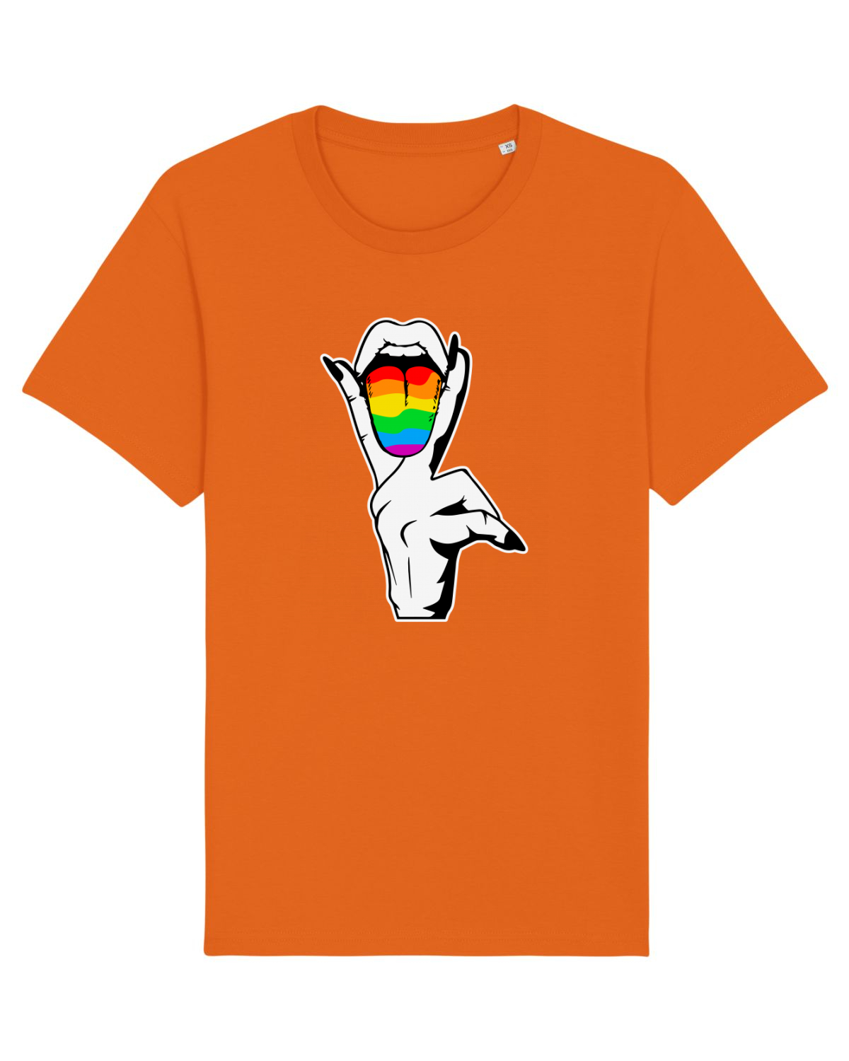 Tricou mânecă scurtă Unisex Rocker Bright Orange