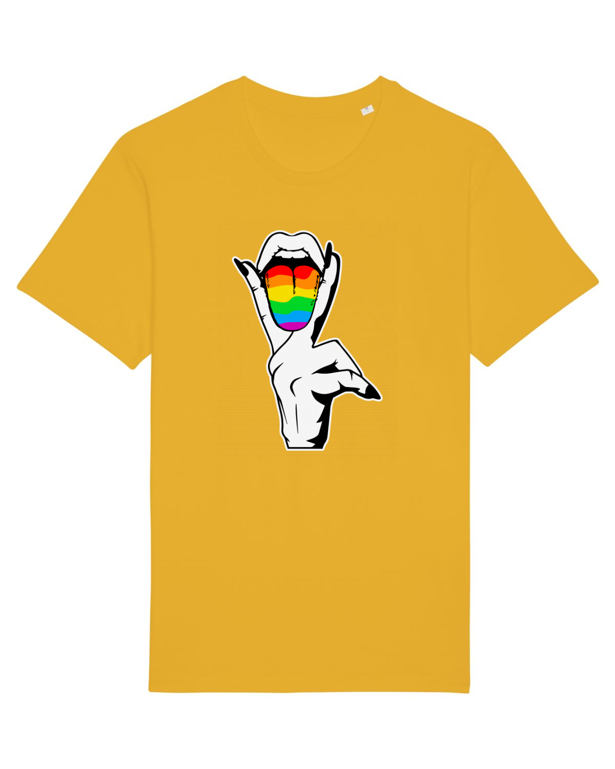 Tricou mânecă scurtă Unisex Rocker Spectra Yellow