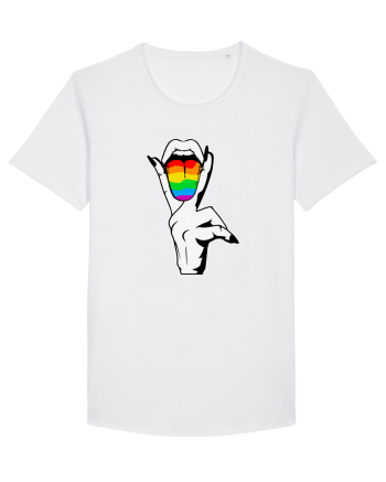 LGBT Mouth White