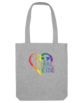 Be Kind LGBT Heather Grey