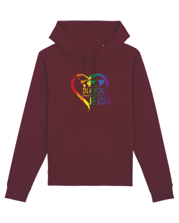 Be Kind LGBT Burgundy