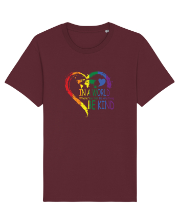 Be Kind LGBT Burgundy