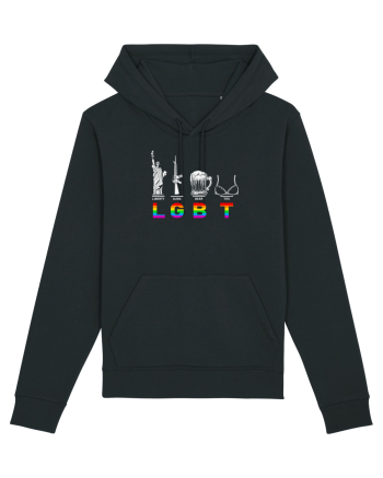 Liberty, Guns, Beer, Tits Black