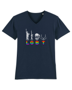Liberty, Guns, Beer, Tits Tricou mânecă scurtă guler V Bărbat Presenter