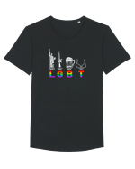 Liberty, Guns, Beer, Tits Tricou mânecă scurtă guler larg Bărbat Skater