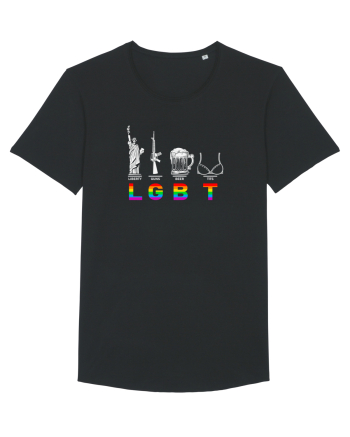 Liberty, Guns, Beer, Tits Black