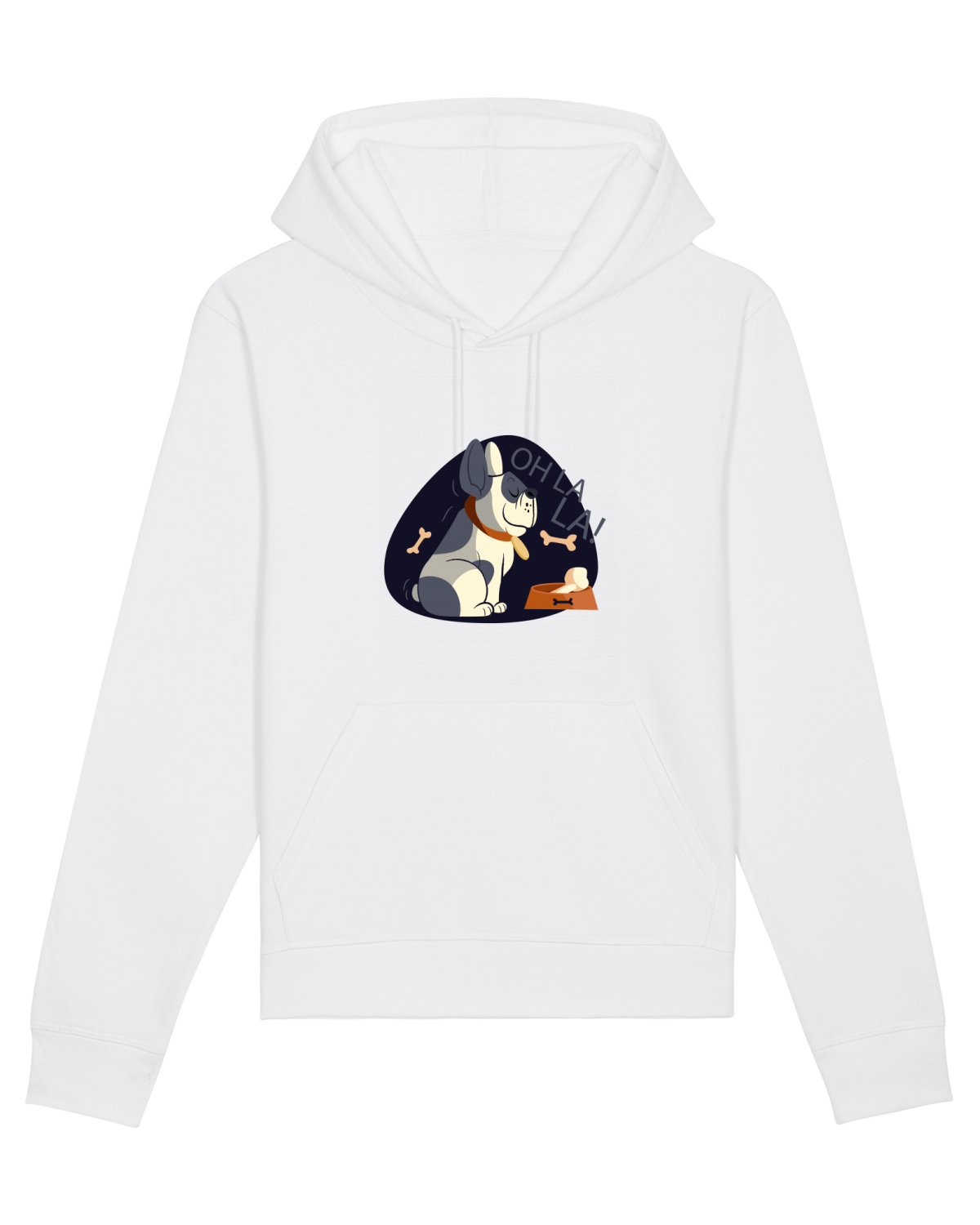 Hanorac Unisex Drummer White