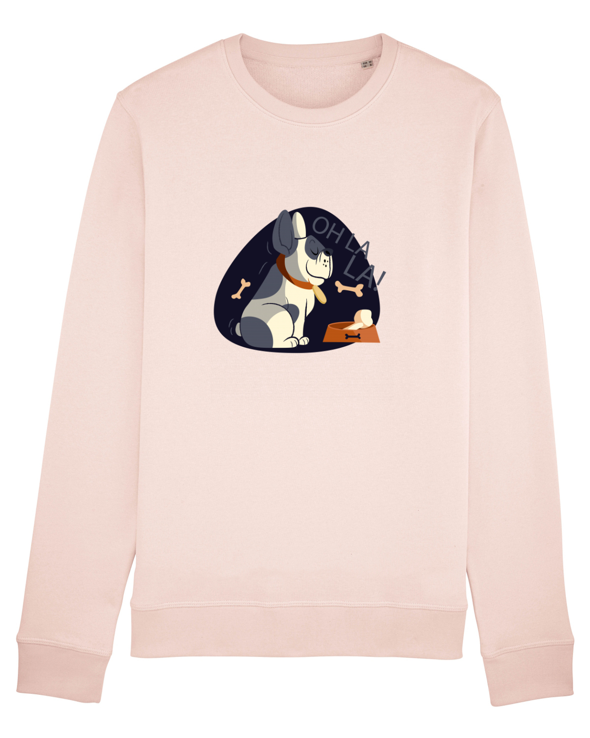 Bluză mânecă lungă Unisex Rise Candy Pink
