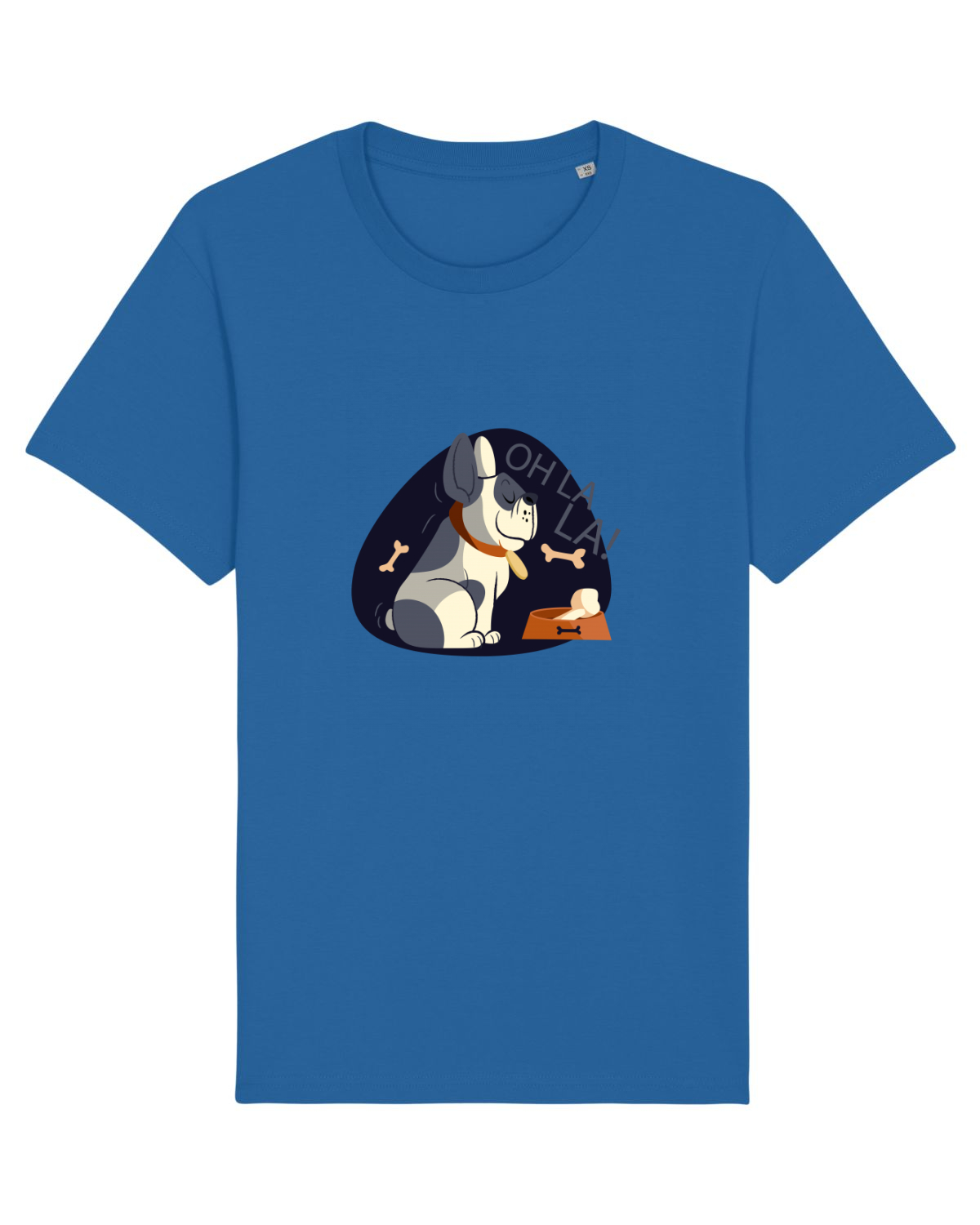 Tricou mânecă scurtă Unisex Rocker Royal Blue