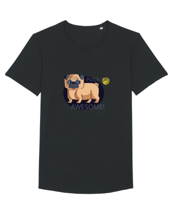 Pugs Are Awesome Black