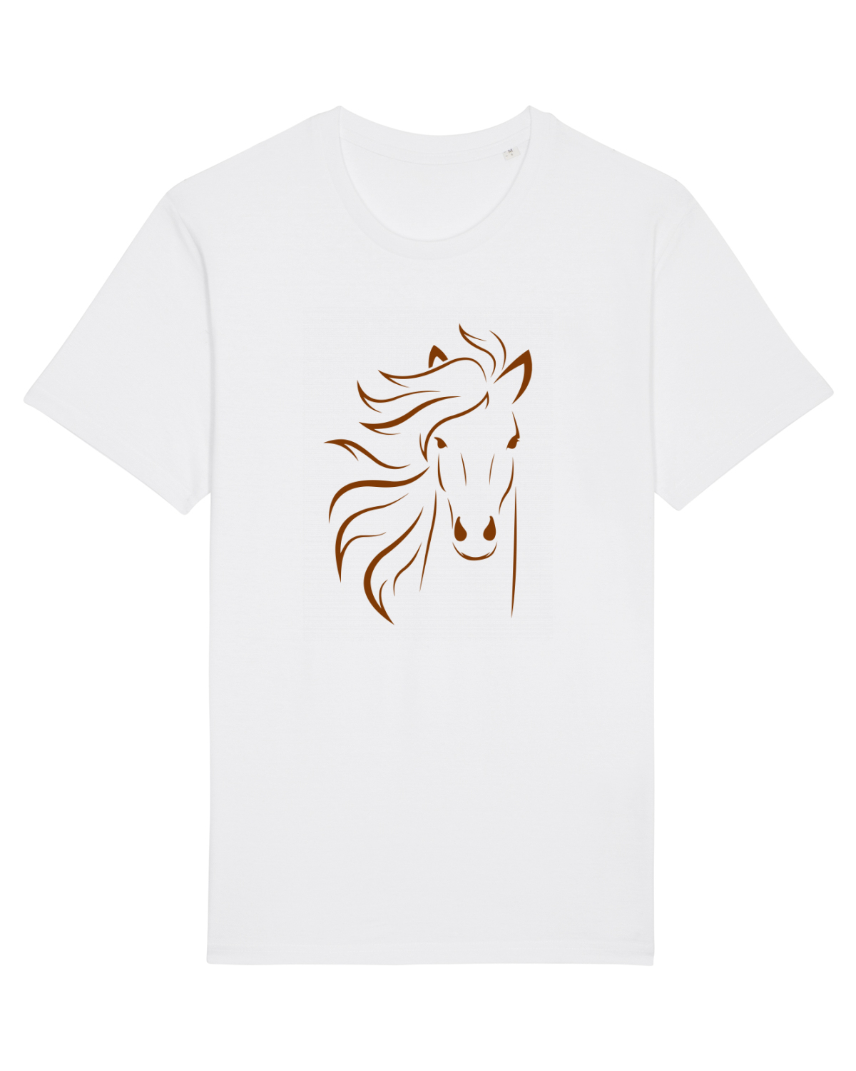 Tricou mânecă scurtă Unisex Rocker White