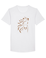Seabiscuit Tricou mânecă scurtă guler larg Bărbat Skater