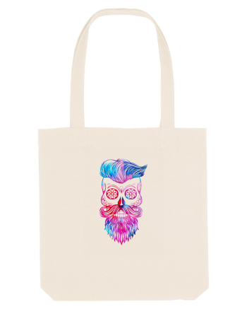 Funky Hipster Skull Natural