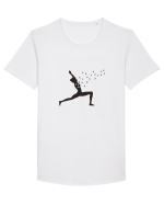 Yoga for Soul Tricou mânecă scurtă guler larg Bărbat Skater