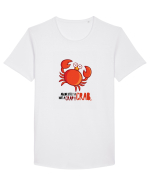 Absolutely A Crab, Not A Crap! Tricou mânecă scurtă guler larg Bărbat Skater