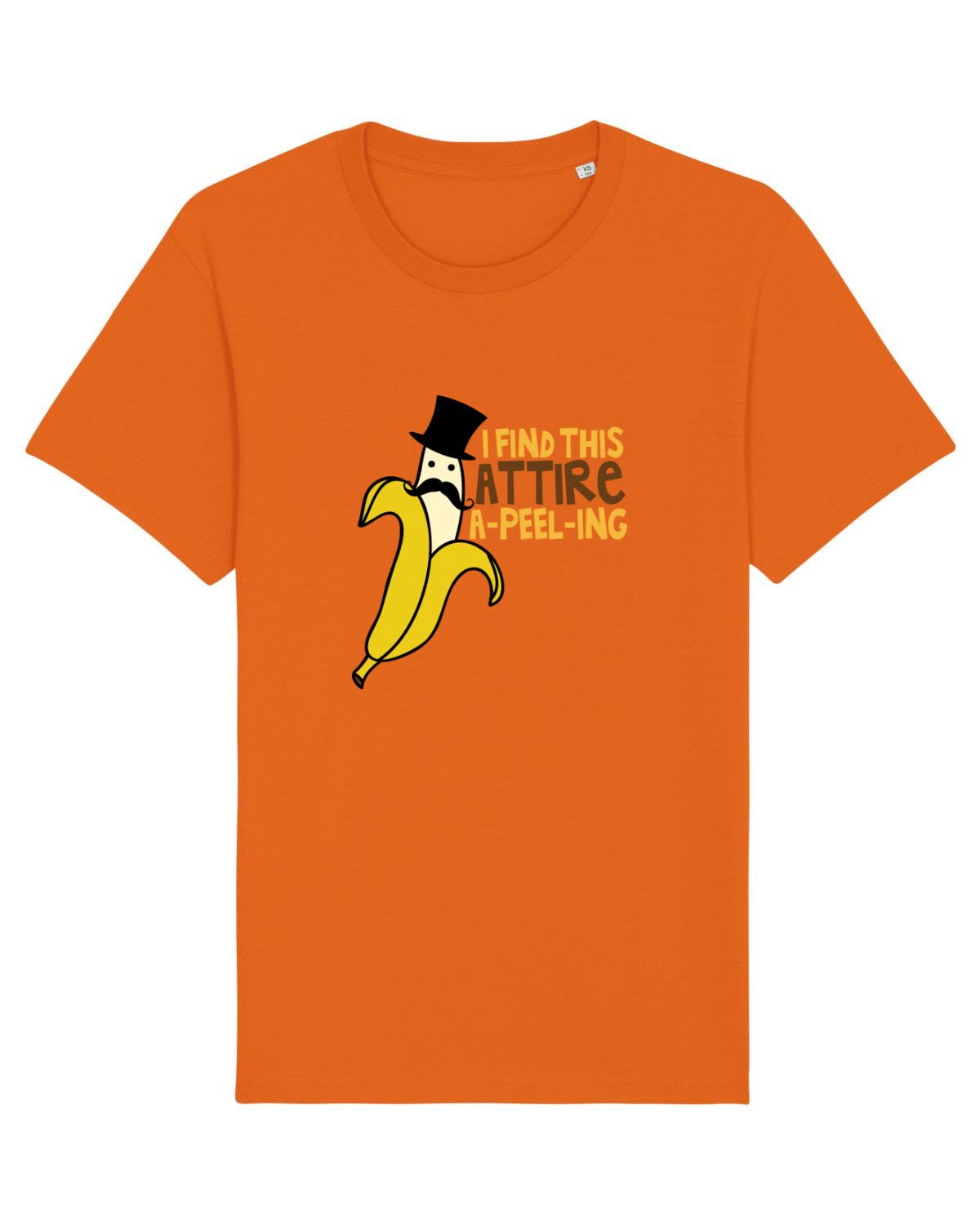 Tricou mânecă scurtă Unisex Rocker Bright Orange