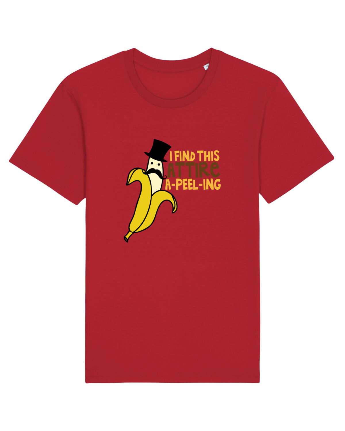 Tricou mânecă scurtă Unisex Rocker Red