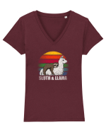 Best Friends Tricou mânecă scurtă guler V Damă Evoker