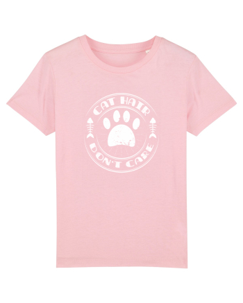 Cat Hair Don't Care Cotton Pink