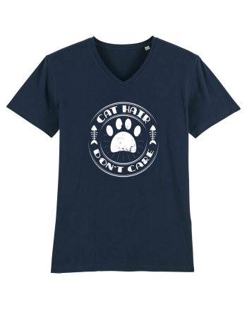 Cat Hair Don't Care French Navy