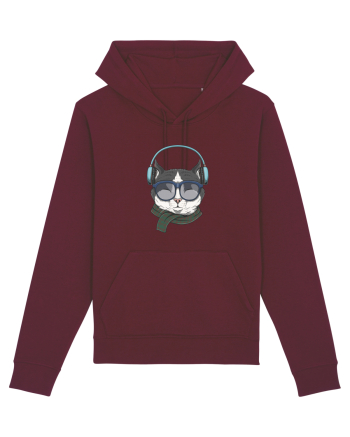 Cat Music Burgundy