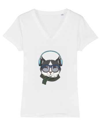 Cat Music White