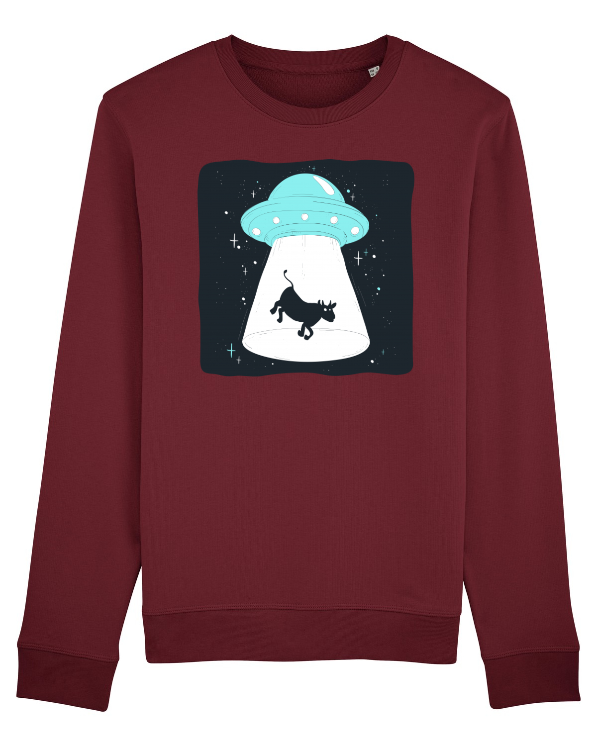 Bluză mânecă lungă Unisex Rise Burgundy