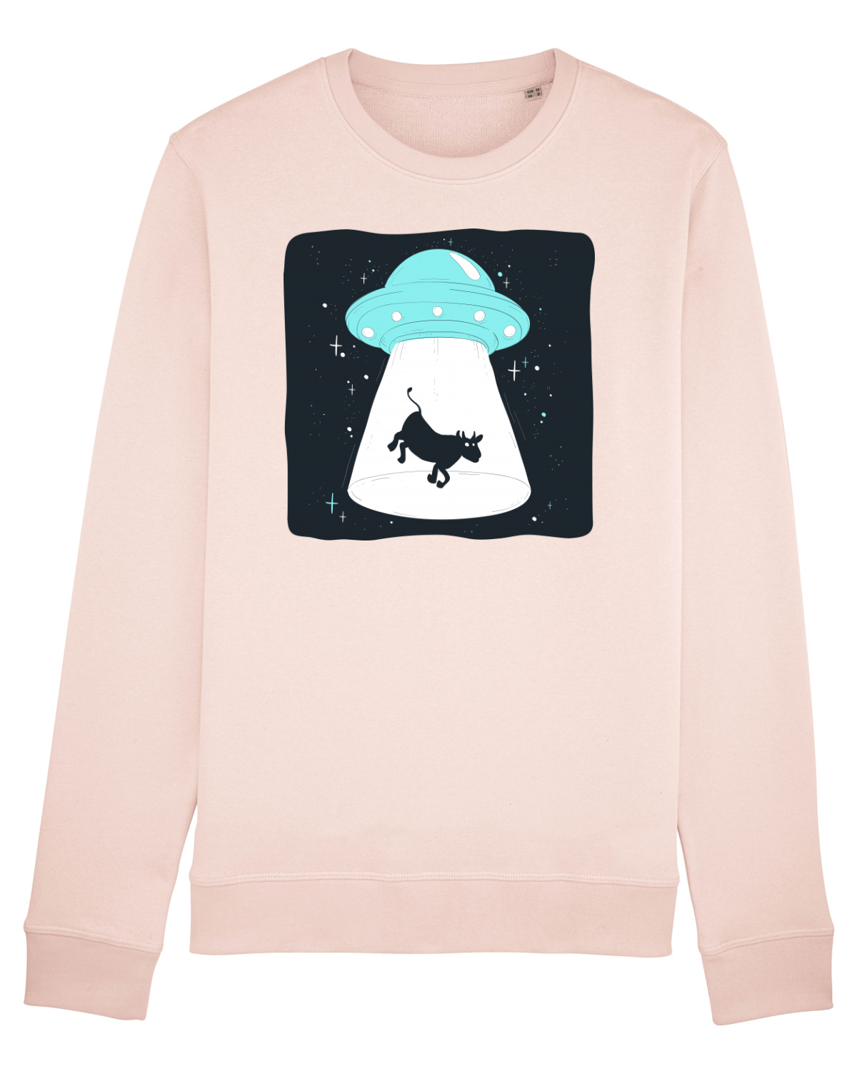 Bluză mânecă lungă Unisex Rise Candy Pink