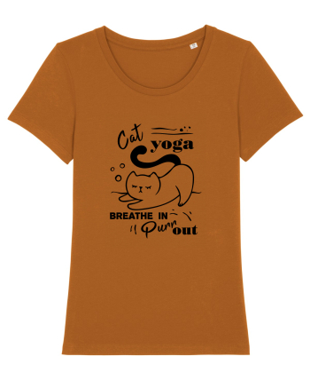Cat Yoga Roasted Orange