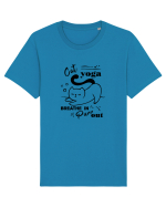 Cat Yoga Tricou mânecă scurtă Unisex Rocker