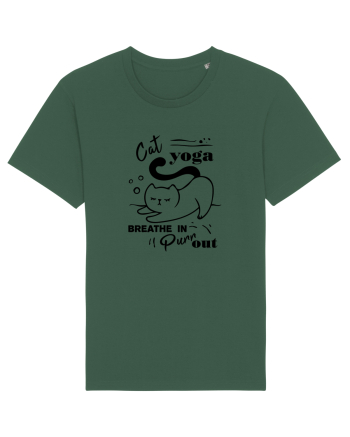 Cat Yoga Bottle Green